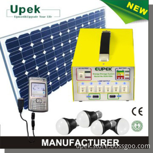 New design LiFePO4 battery portable solar energy system HS160S